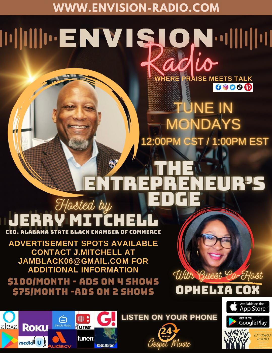 Envision Radio — The Entrepreneur's Edge with Jerry Mitchell