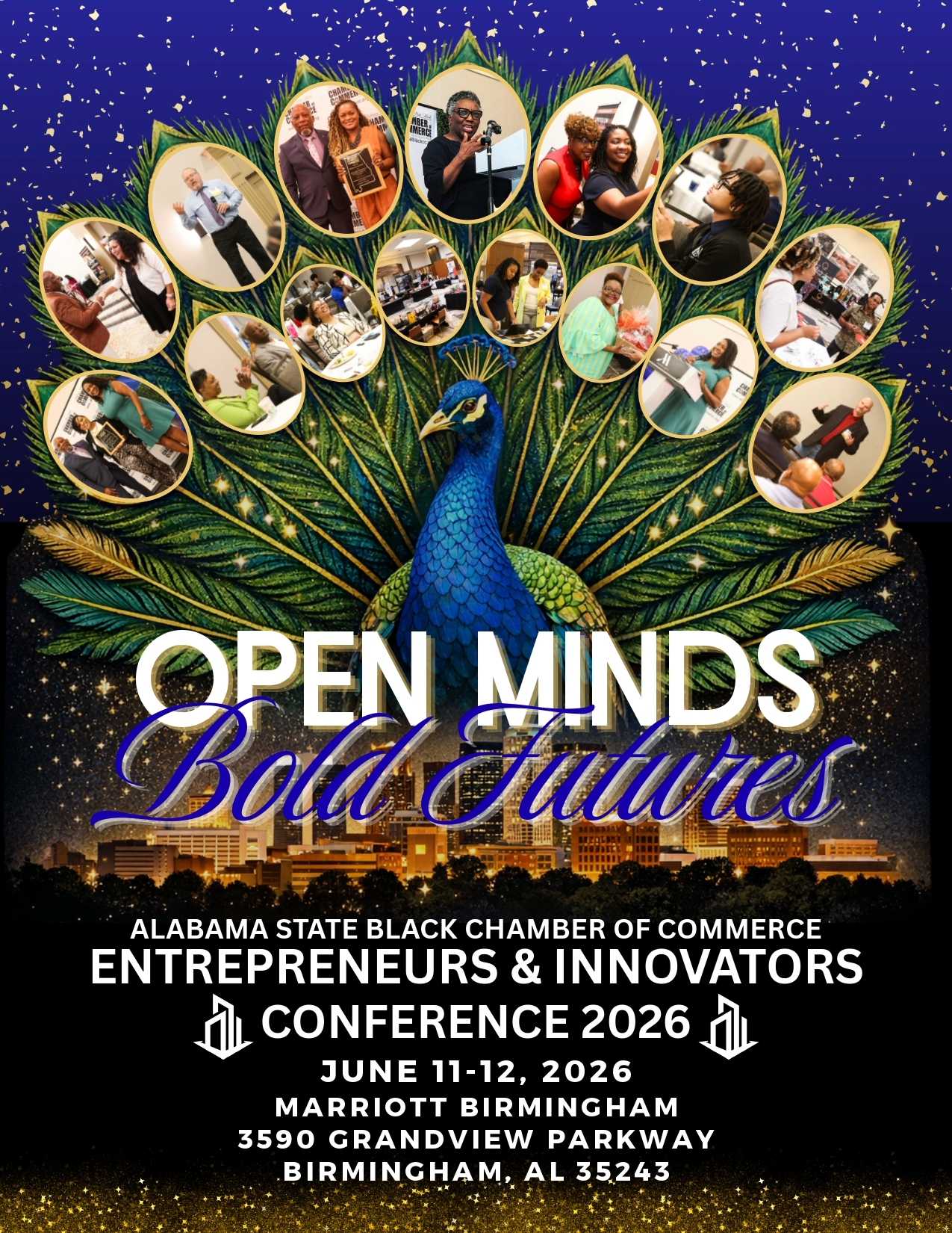 Open Minds Bold Futures — Entrepreneurs & Innovators Conference 2026 — June 11-12, 2026 — Marriott Birmingham