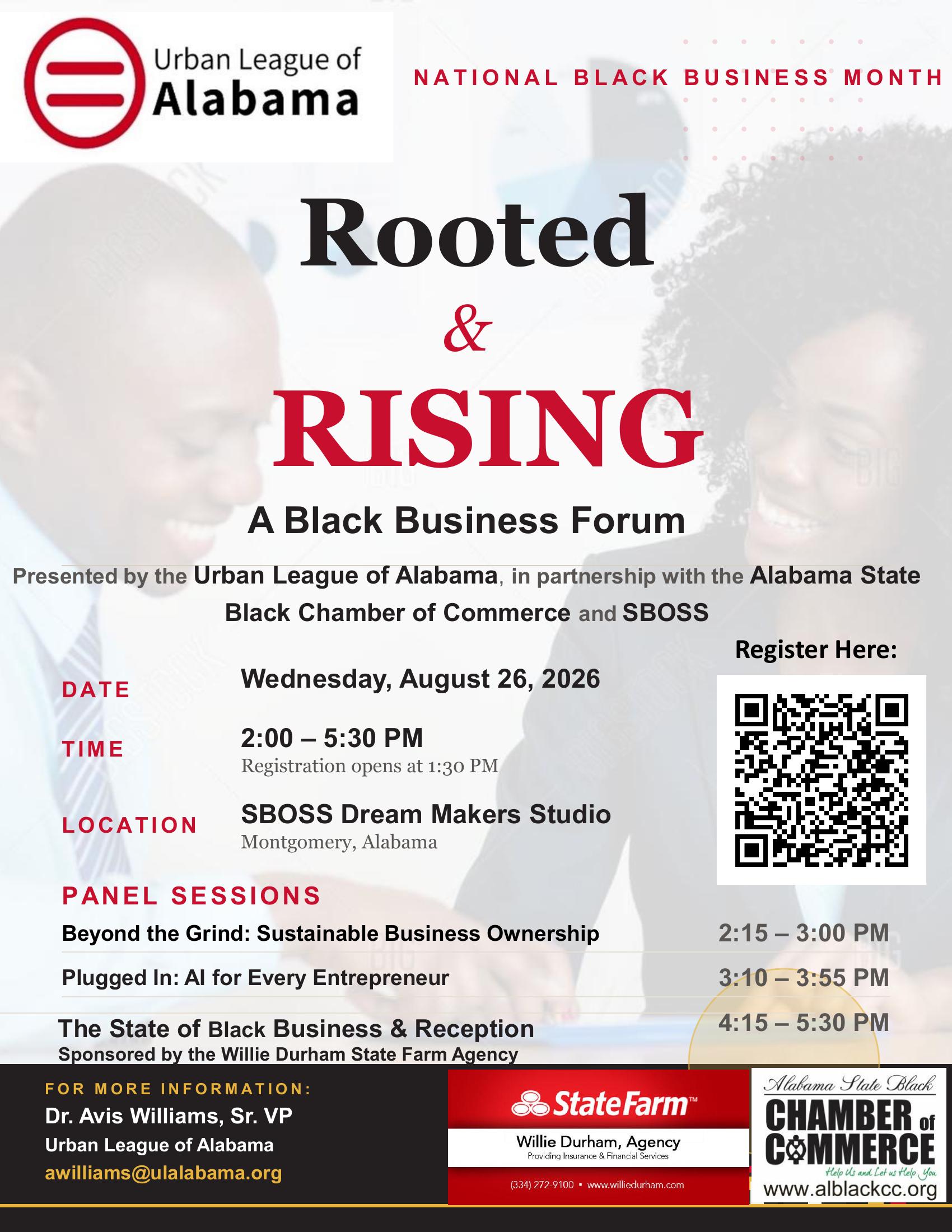 Rooted & Rising — A Black Business Forum